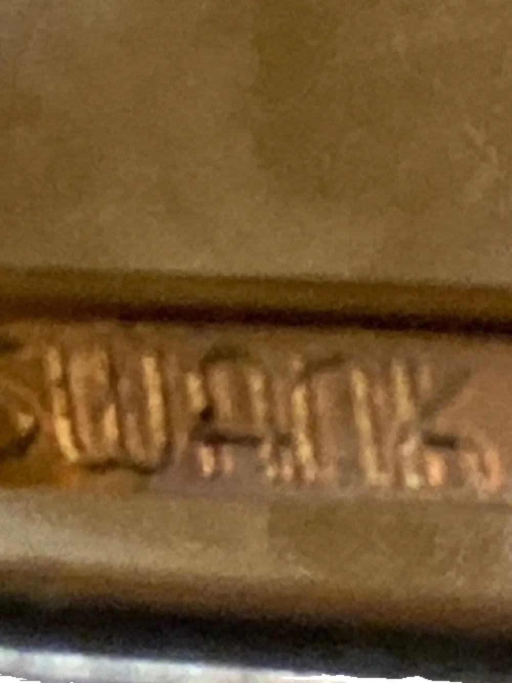 SWANK vintage monogram